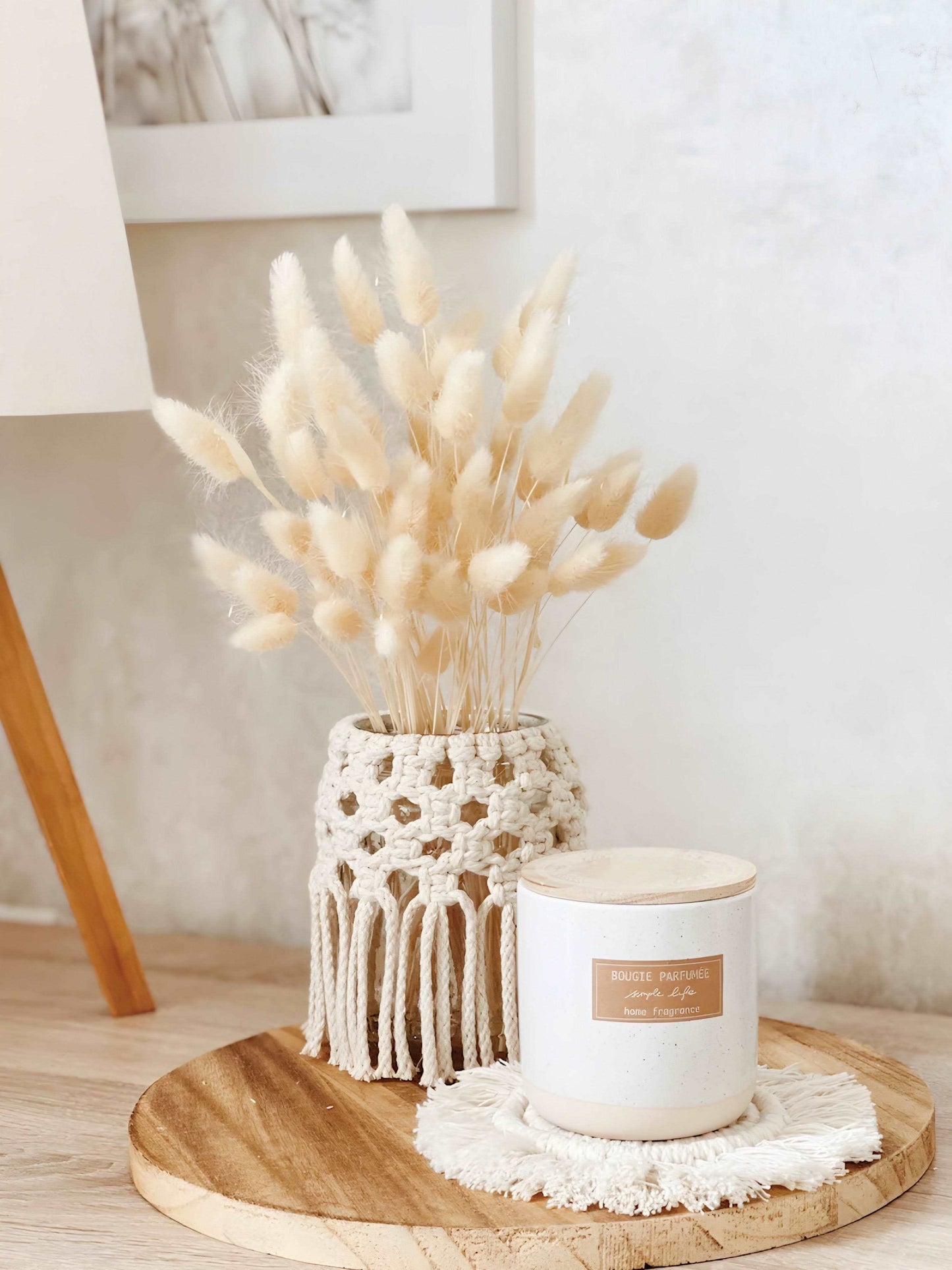 Macramé Jar III