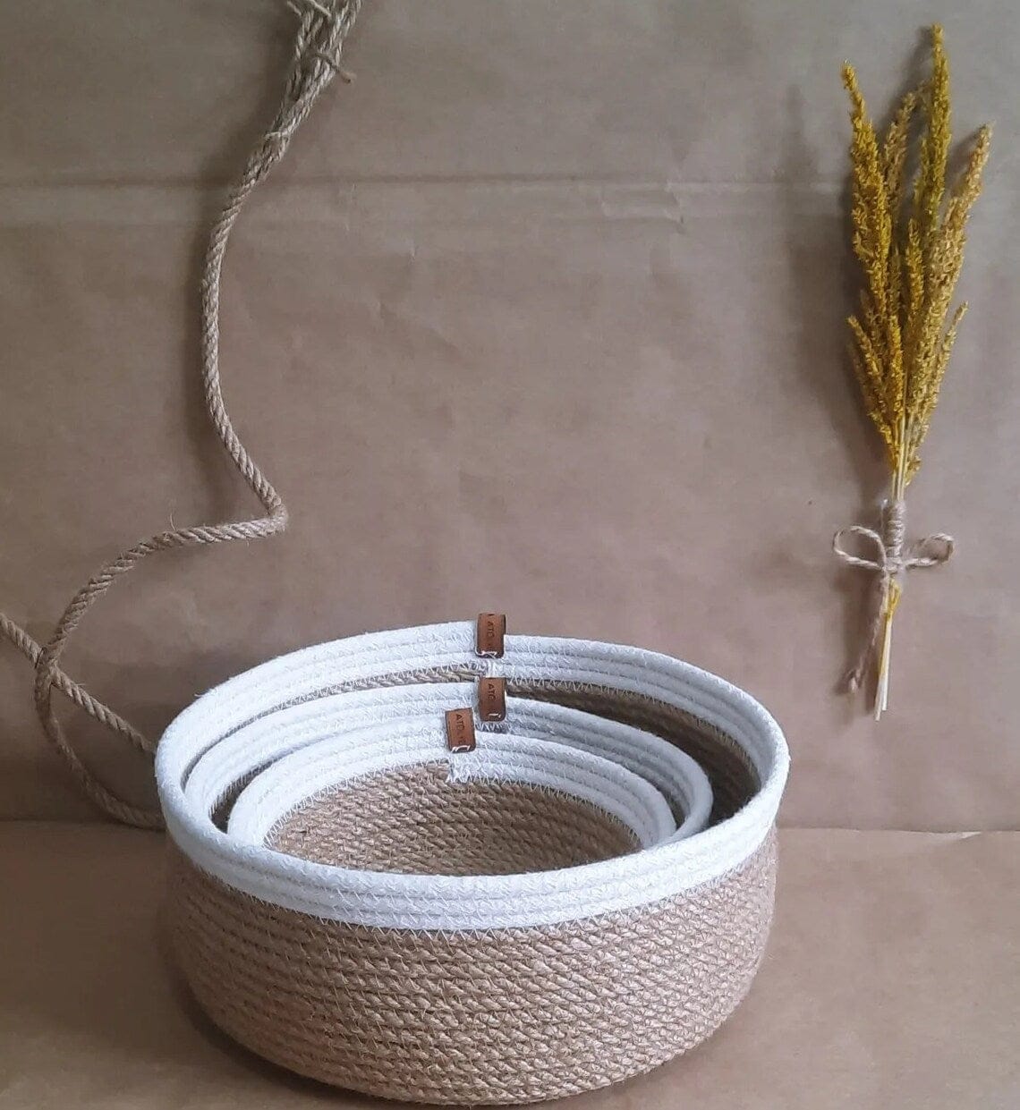Rope Decor Basket – Sam Gallery