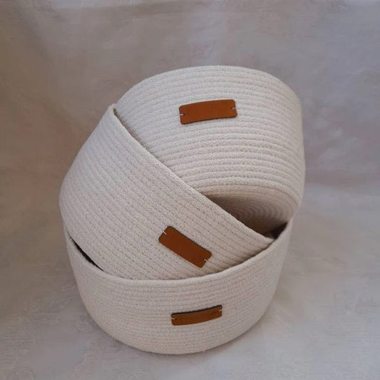 Ivory Basket (Single Basket)