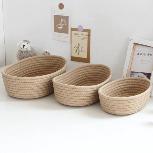 Set of 3 Oval Baskets